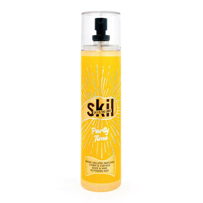SKIL GLITTERING MIST PARTY TIME JEAN ARTHES PARIS X 250 ML